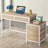 51''W Reversible Desk with Drawers-1722541950