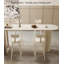 Table de bar en granit blanc crème-750110225
