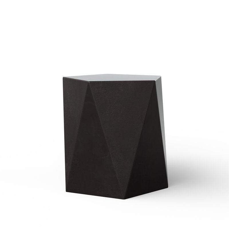Kelson Accent Stool, Lava Brown