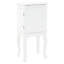 McManus Freestanding MDF (medium Density Fibreboard) And Pine Wood Jewelry Armoire