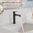 Single-Hole Single-Handle Bathroom Sink Faucet with Drain Assembly-124671810