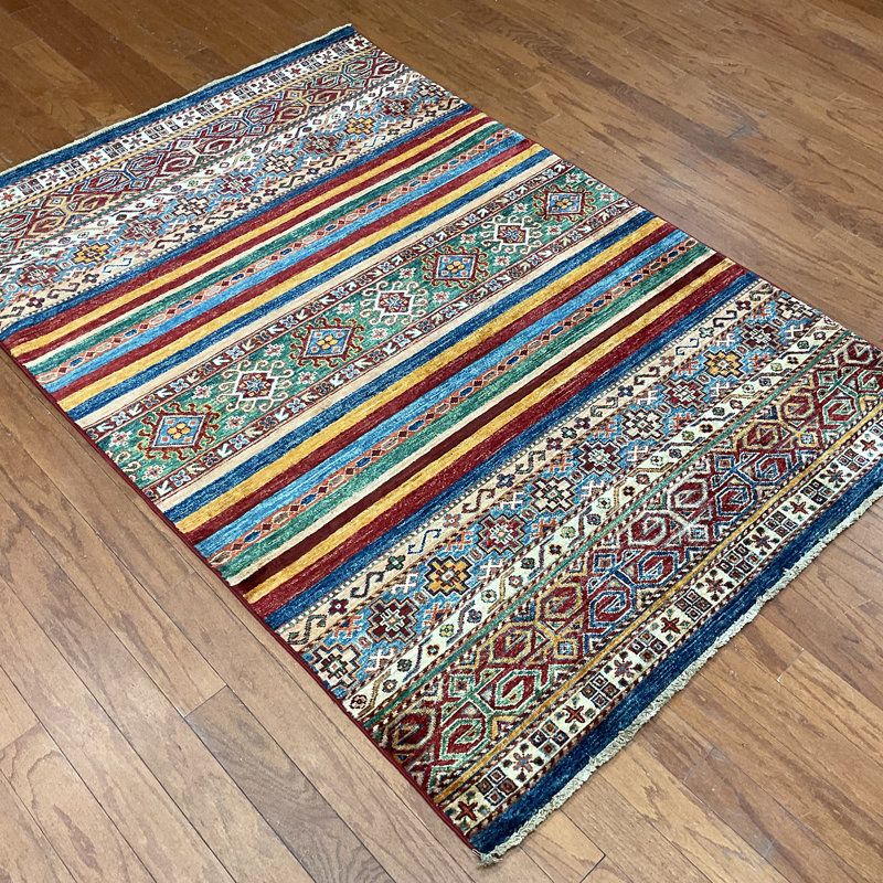 Romanus Wool Ikat Indoor Rug