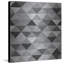 « chrome triangles », reproduction d’art sur aluminium brossé-17695341