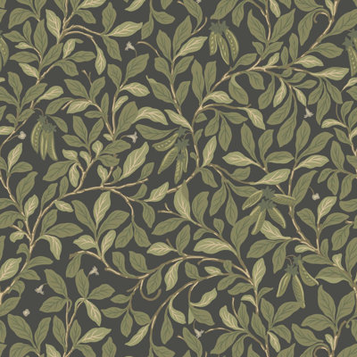 Leaf and Pod - Wallpaper