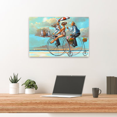 Pourquoi pas - Cuisine figurative côtière, bicyclettes