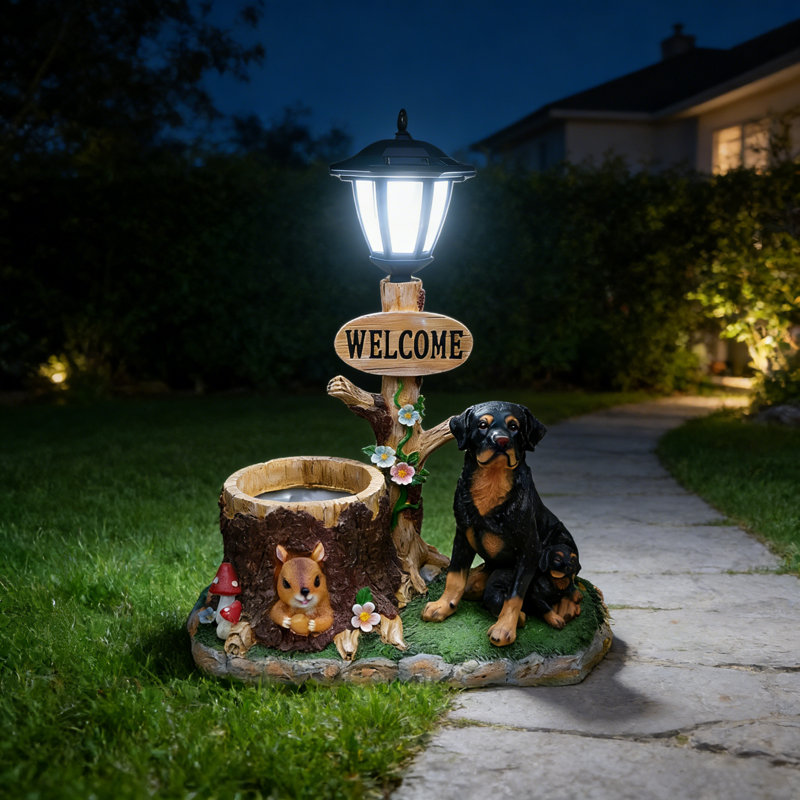 Pot de fleurs pour jardin Rottweiler