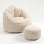 Fauteuil à billes rembourré en microfibre haute pression JOJO-W1996131225-97699236