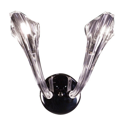Gaspard Glass Armed Sconce