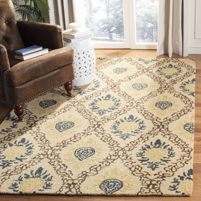 Tapis oriental en laine touffeté à la main Dunbar