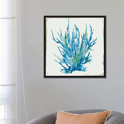 «Blue Coral IV», reproduction sur toile