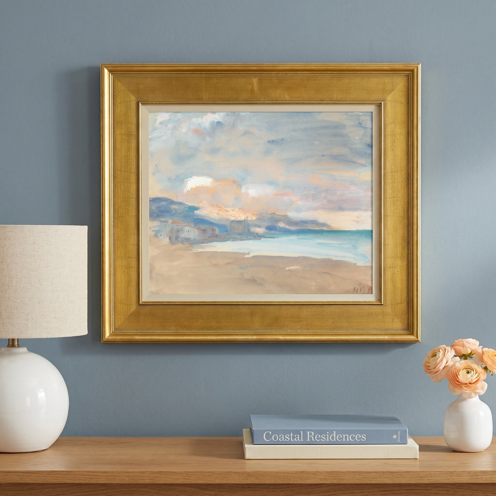 Seaside At Dusk by H. B. Brabazon
