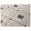 Tapis beige noué à la main de haute qualité