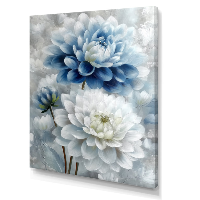 Beautiful Peony Meadows In England - pivoines, décoration murale, art floral encadré blanc, H 20 po x l 12 po, Toile tendue