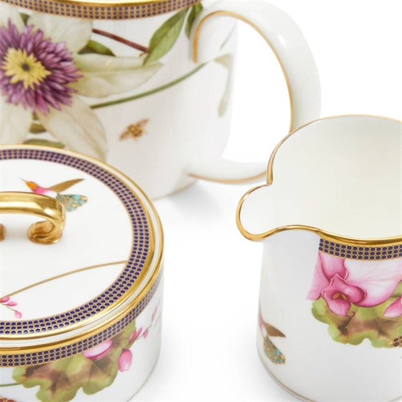 Hummingbird Teaware, 3 Piece Set