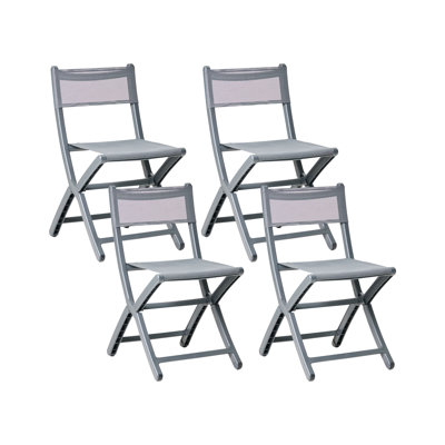 Foldable Outdoor Patio Dining Side Chair