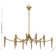 Belleza 10-Light Linear Chandelier in Spumante by Breegan Jane