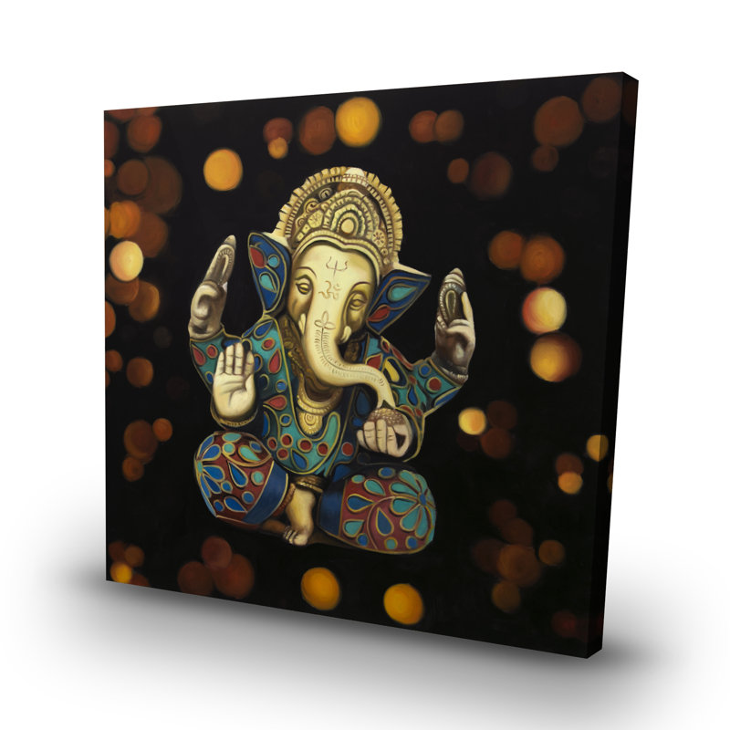Ganesh - 32"x32" art on canvas