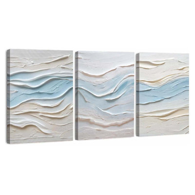 3 Piece Wrapped Canvas Wall Art