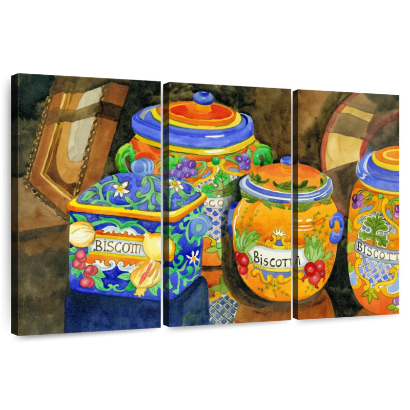 Yarlin Biscotti, 42" H x 65" W