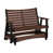 Plateau brun chocolat / base noire