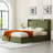 Hydraulic Lift storage Upholstered Platform Bed With Storage Headboard-106368992-106368990