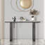 Console de style nordique à lumière simple et luxueuse-1343045769