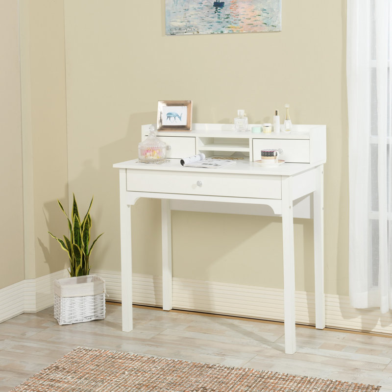 Connellsville Writing Desk, White