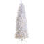 Sapin de Noël cachemire blanc avec lumières DEL-695275022