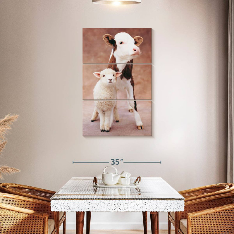 Brampt Mallowpuff And Romeo I, 32" H x 20" W
