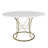 43 inch Round Extendable Dining Table for 4-6