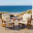 Aylssa Acacia Wood Outdoor Armchairs