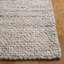 Tapis gris en laine et en coton tissé à la main Marbella-94664149