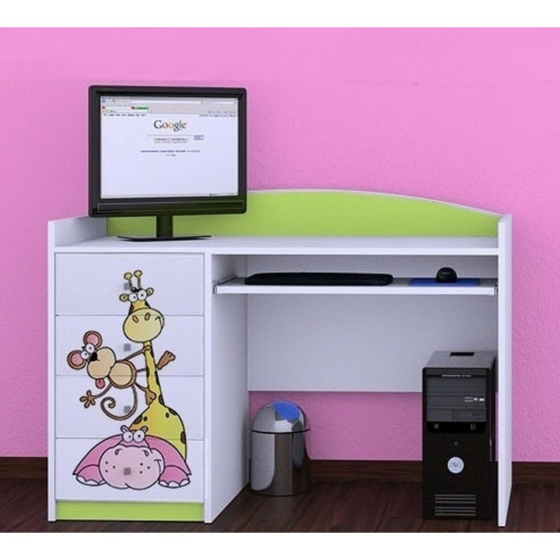 Toulouse 125cm Computer Desk, Green