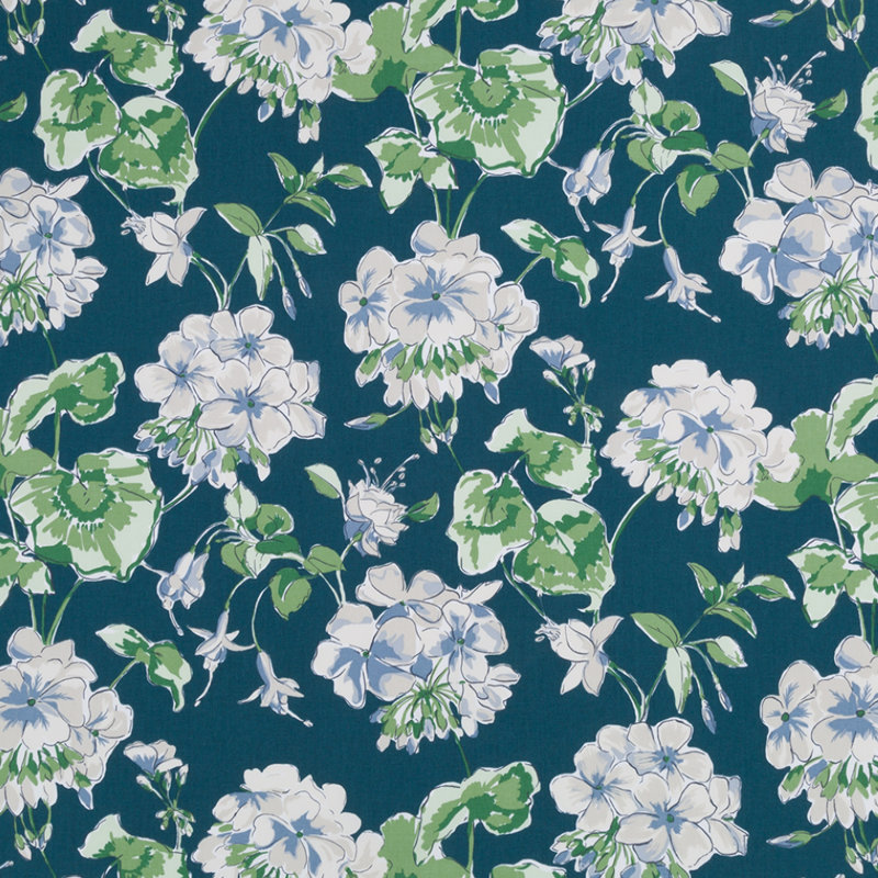Madcap Mirador Morn 100% Cotton Fabric, Lagoon