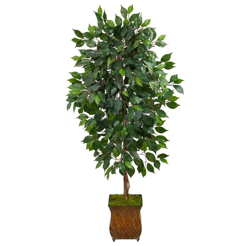 Ficus artificiel 51 po en pot