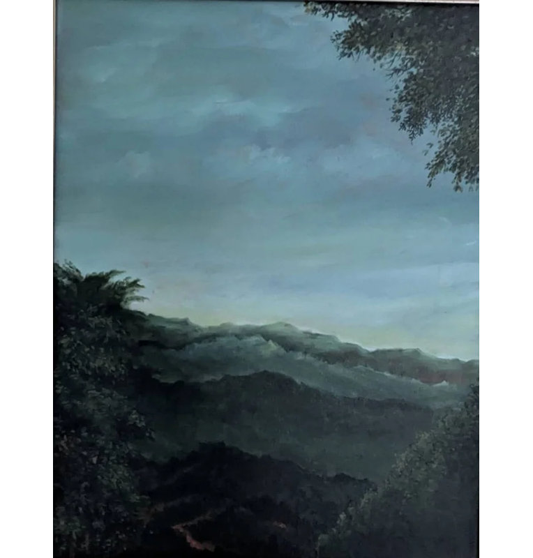 Evening Over the Hills