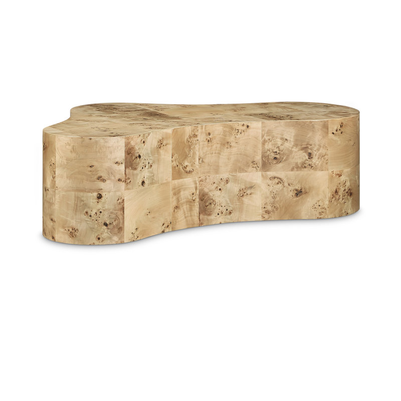 Burlington Single Coffee Table, Burl