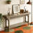 Farmhouse Narrow Wood Sofa Table with Storage-679142225