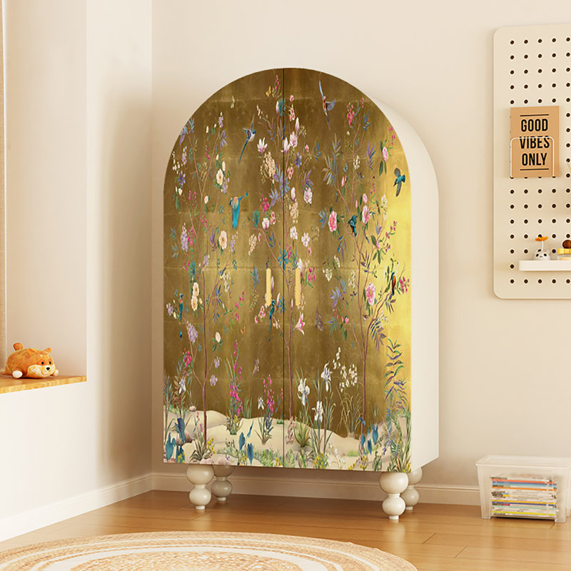 Garde-robe double sens French Home, Blanc / multicolore