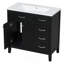 Meuble-lavabo 36 po avec lavabo et meuble-lavabo noir-2117751875-2117751872