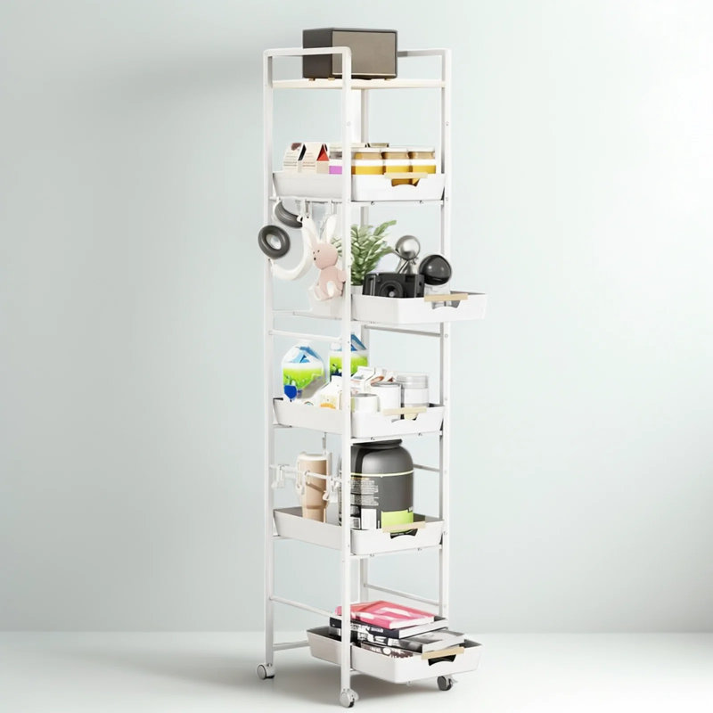 64.17'' H x 14.49'' W Utility Cart