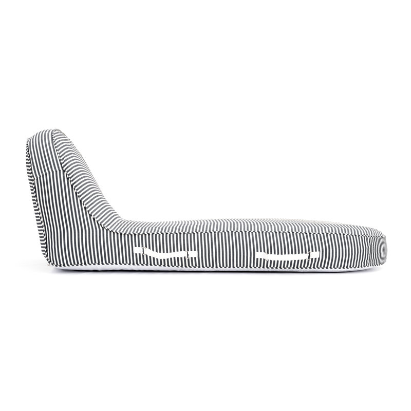 Pool Lounger - Lauren's Navy Stripe, Navy