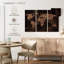 «Tea Coffee World Map», reproduction sur toile-679147824