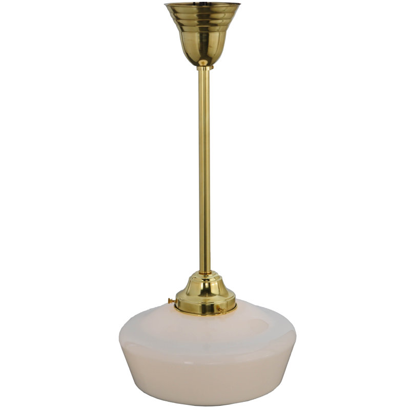 Luminaire suspendu simple à 1 lumière