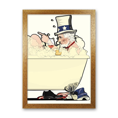Uncle Sam Bath - Print