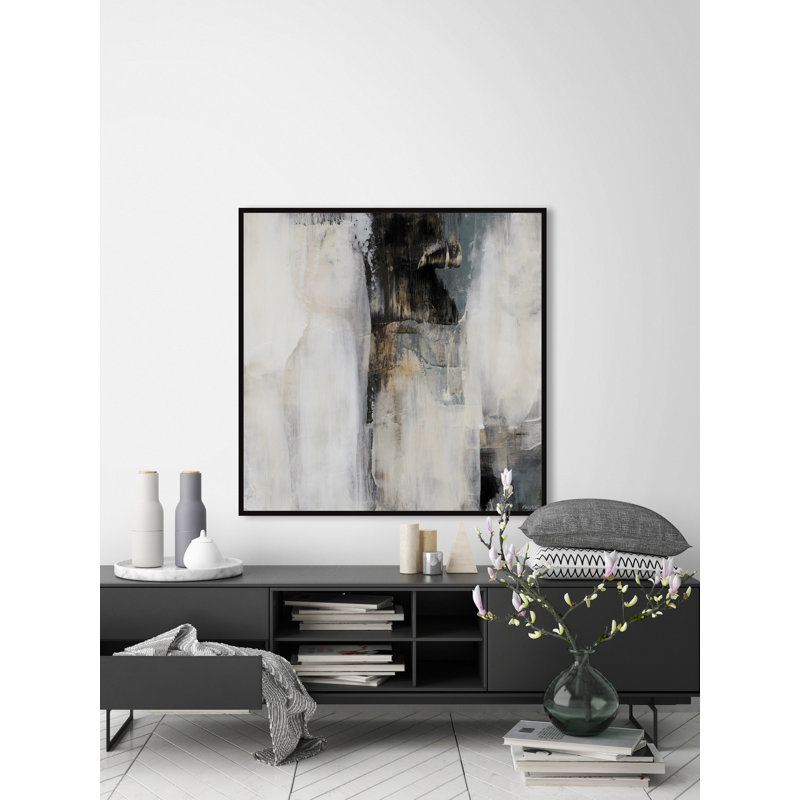" Dark Surface " by Marmont Hill, 48" W x 48" H