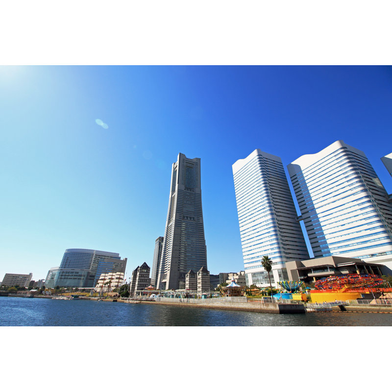 Landmark Tower by Baphotte - Wrapped Canvas Print, 30cm H x 46cm W
