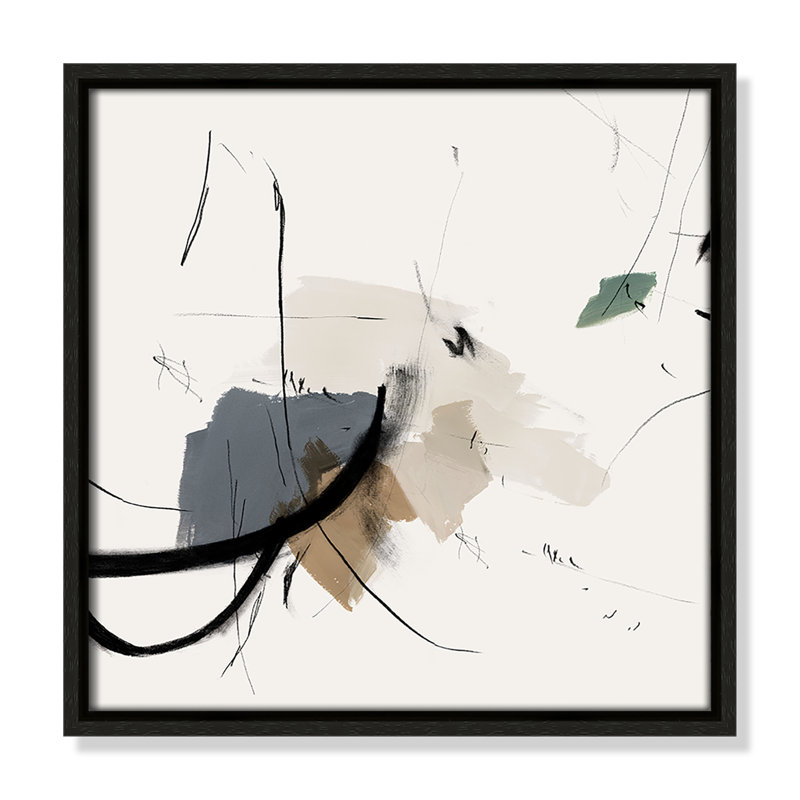 «Heavenly I Print» par Casa Fine Arts, Espresso, H 13,5 po x l 13,5 po