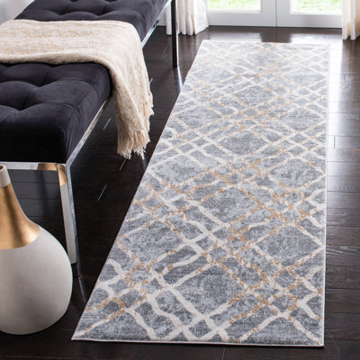 Martha Stewart Isabella Performance Geometric Rug
