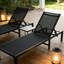 Chaise longue d'extérieur